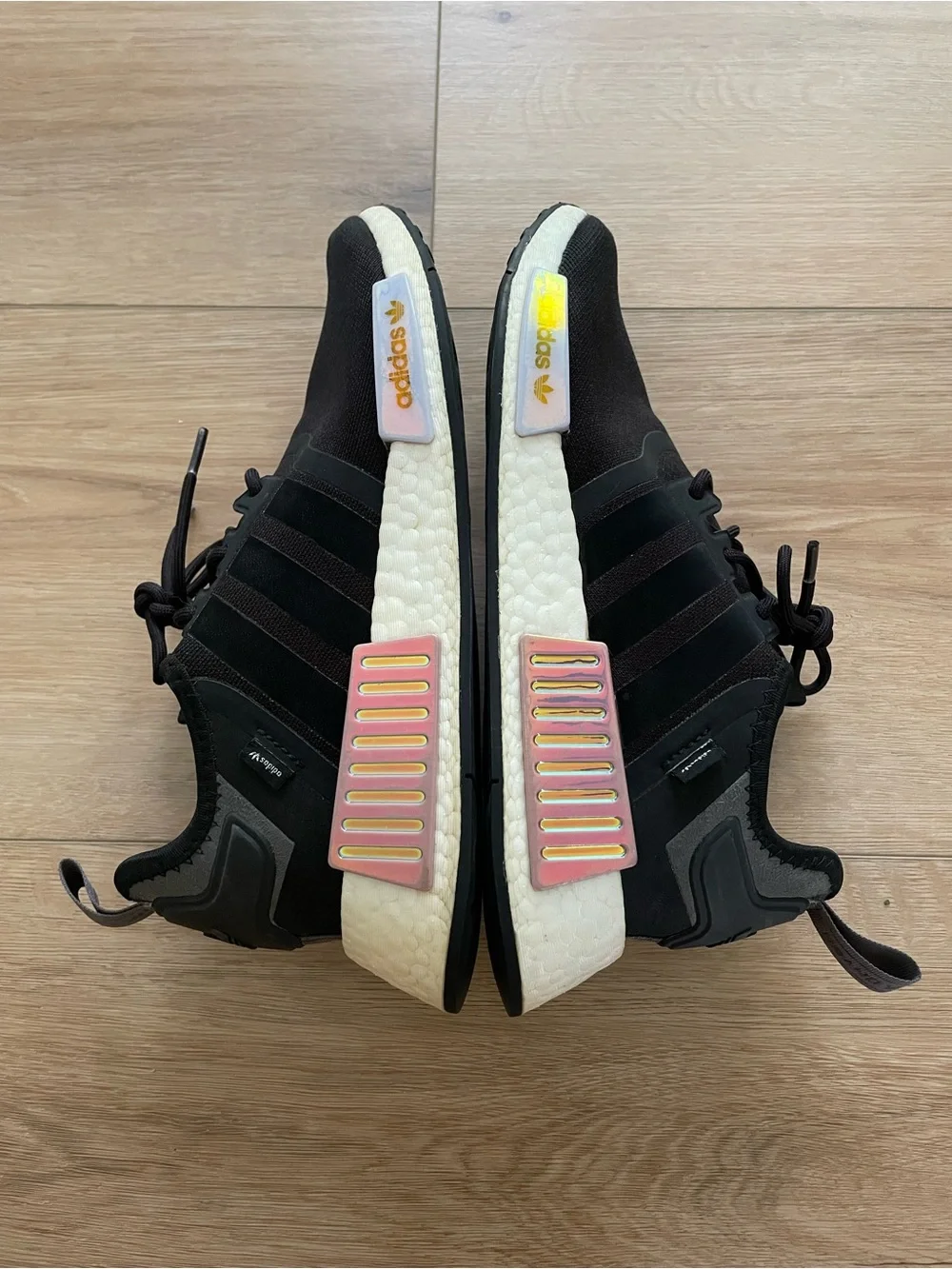 adidas Black Irescent NMD GY8537 Runners Shoes Women 8 #0168